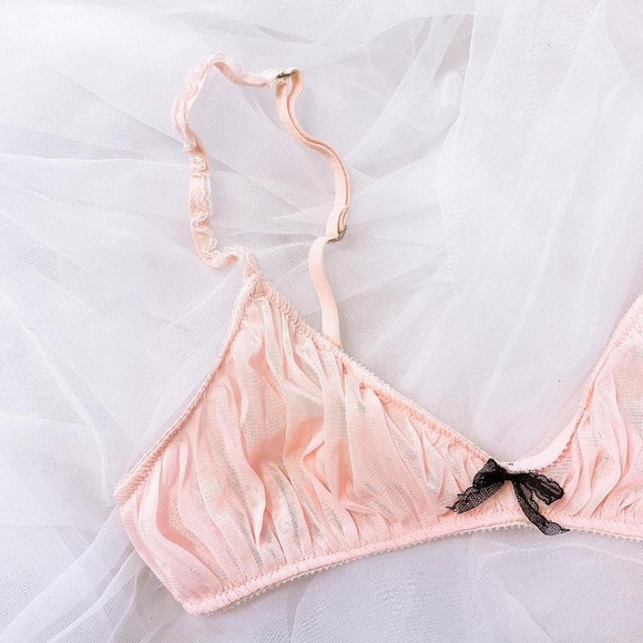 vintage victoria’s secret pink bralette - Picture 2 of 4